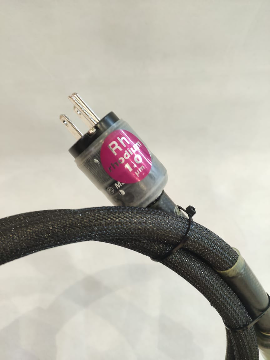 MS HD Power MS-40P Rhodium Power Cable US / 2.0m