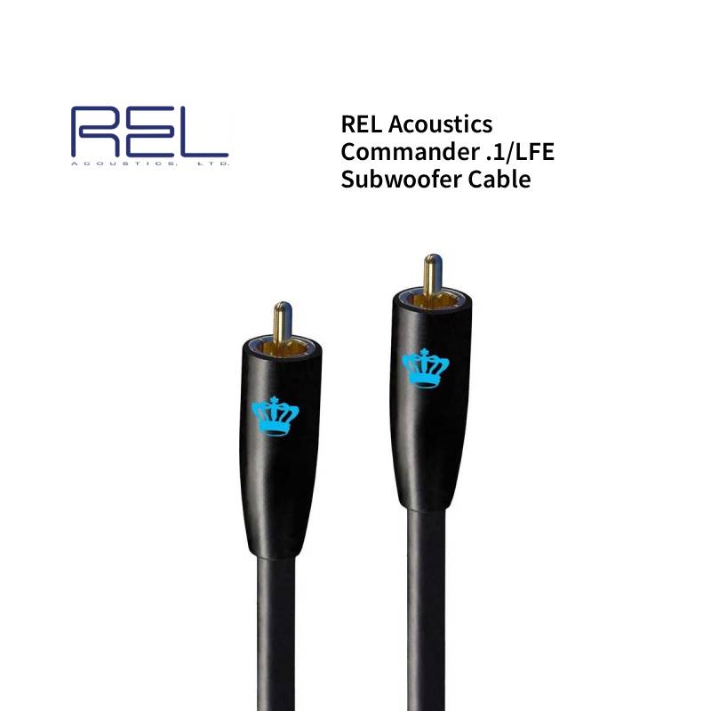 REL Acoustics Commander .1_LFE Subwoofer Cable (6)