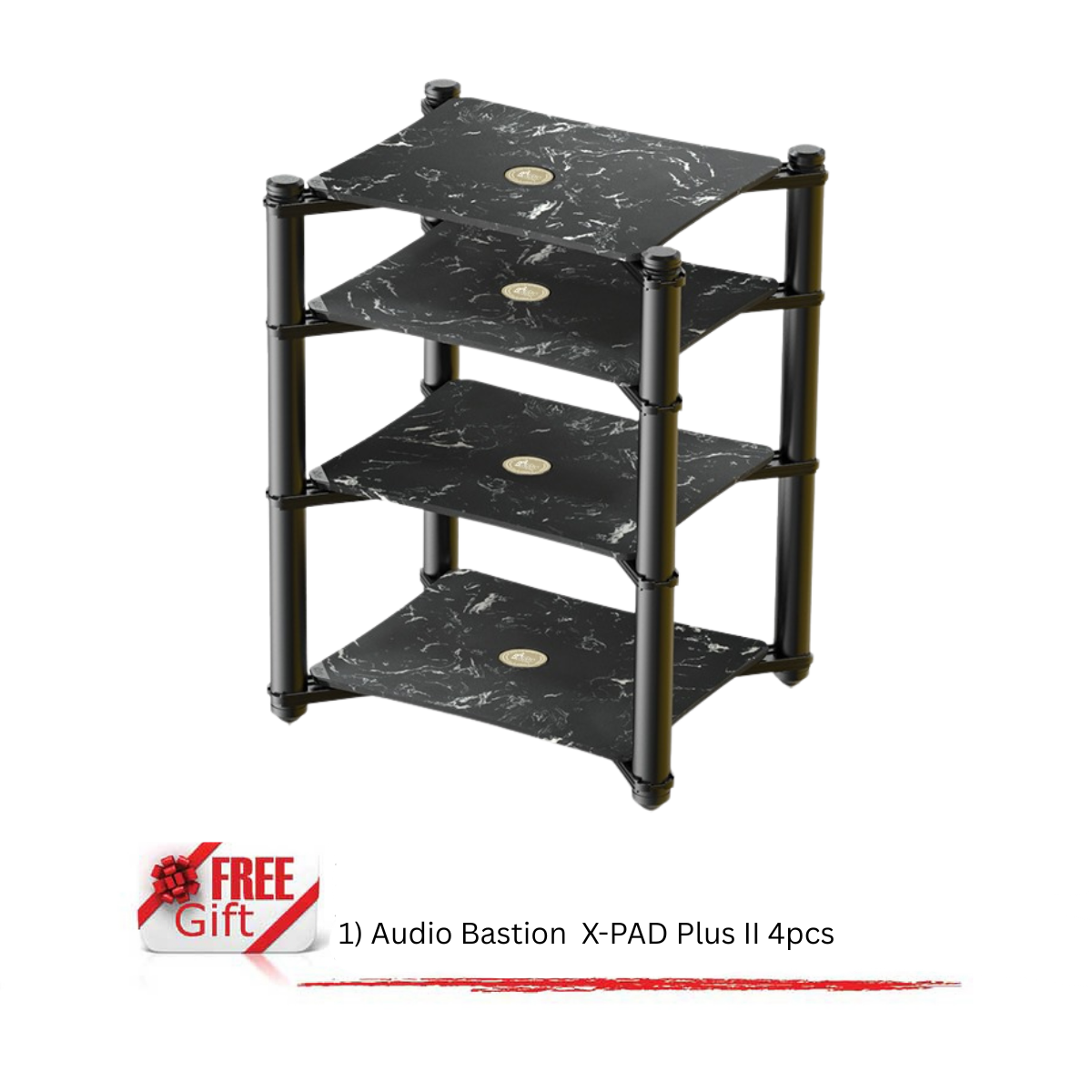 Audio Bastion AR-4 (4-Level) Absolute Isolation Rack