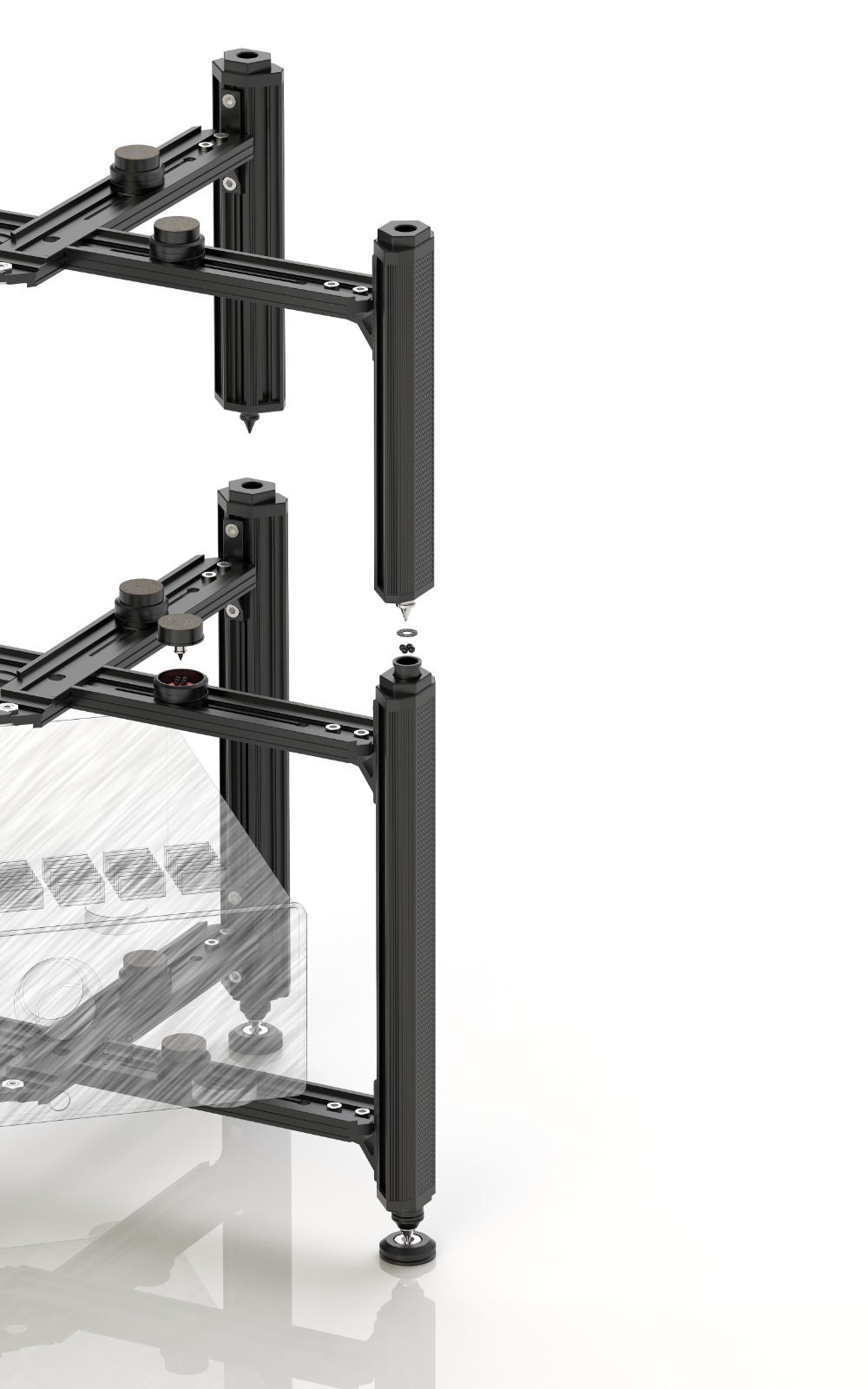 Audio Bastion<br>MR-3 (3-Level)<br> Modular Classic X<br> Audio Rack