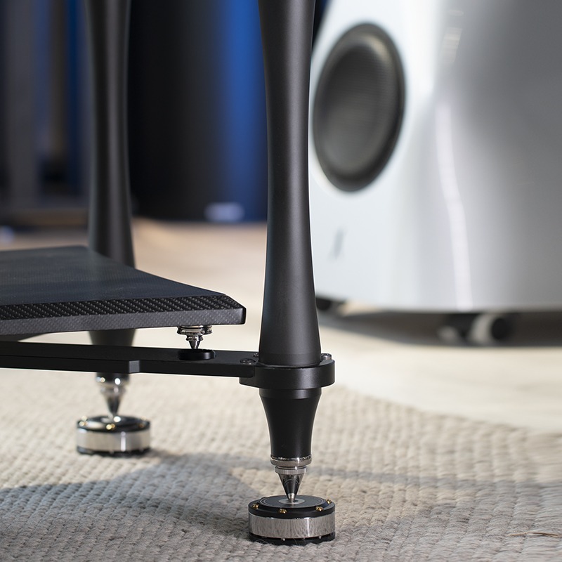 Audio Bastion<br>XR-4D PLUS (4-Level) Reference X<br> Audio Rack<br>Dark Vader Carbon Fiber