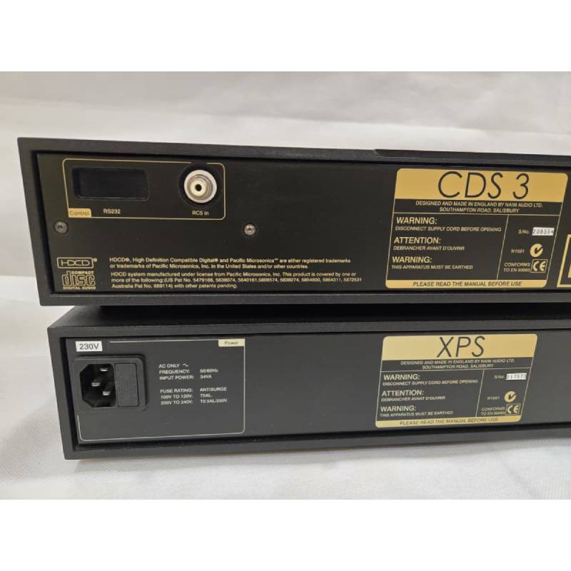 Naim CDS 3 Top-Loading Integrated CD player + XPS Power Supply (4)