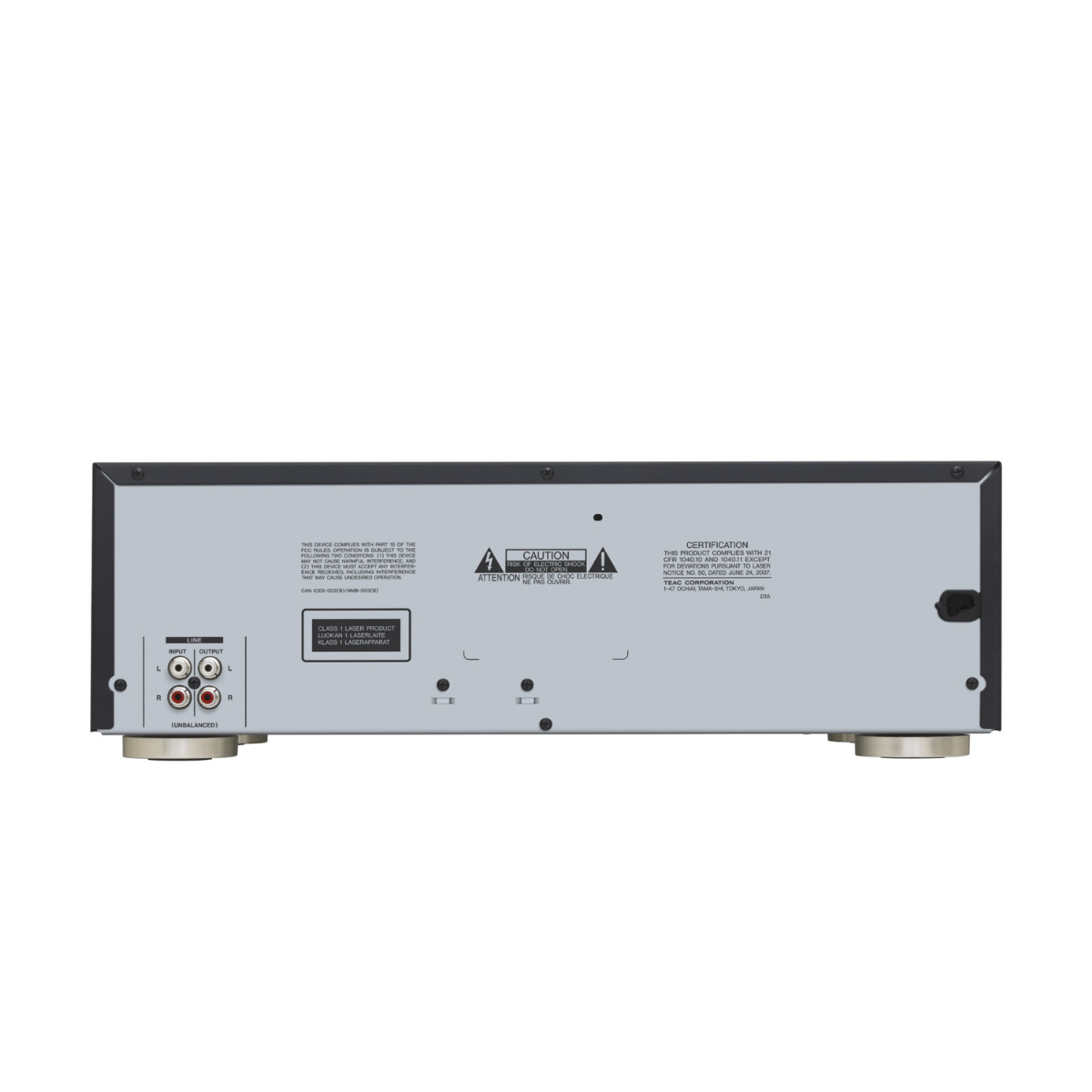 TEAC AD-850 SE Cassette Deck and CD player