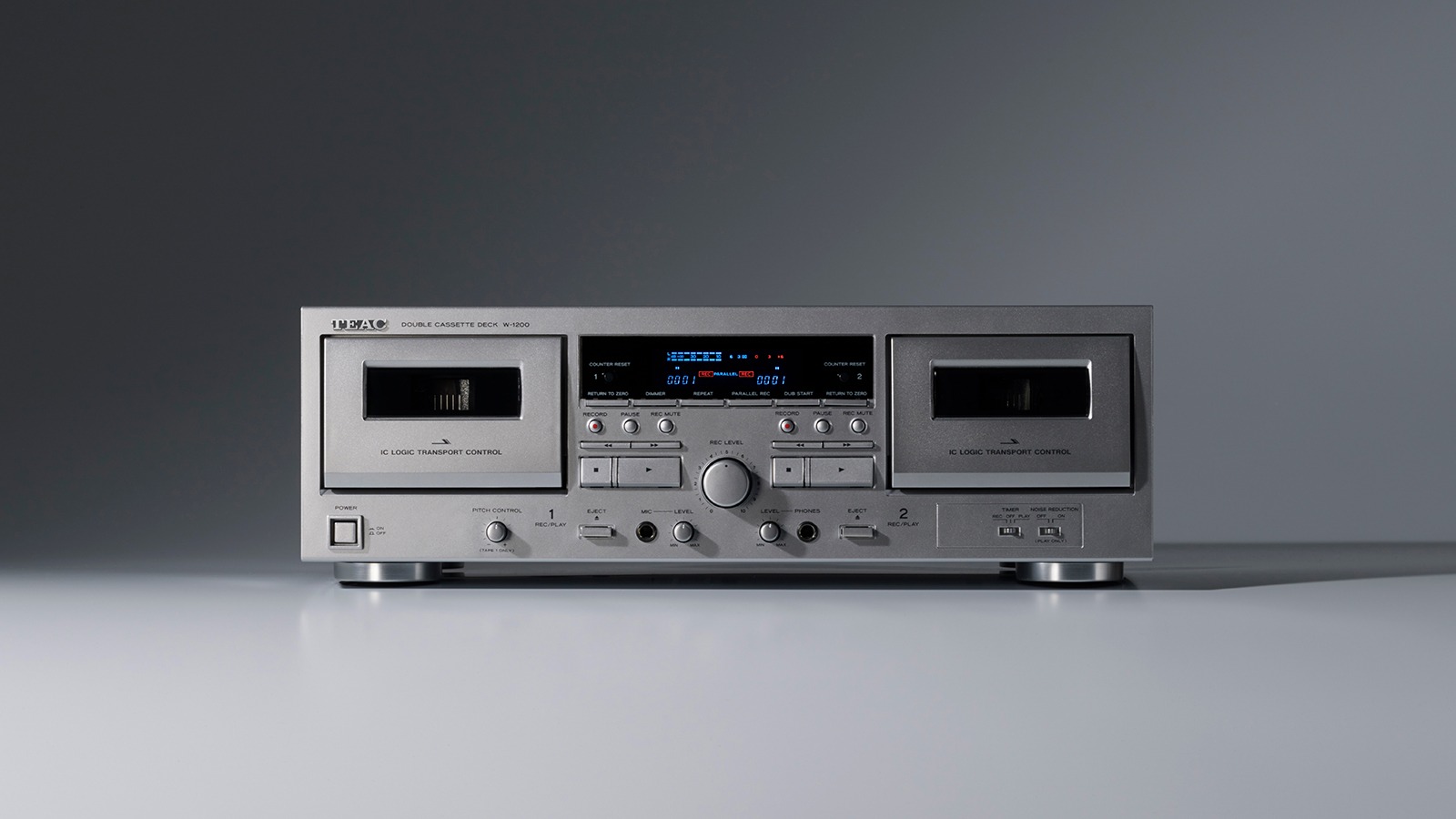 TEAC W-1200 Double Cassette Deck