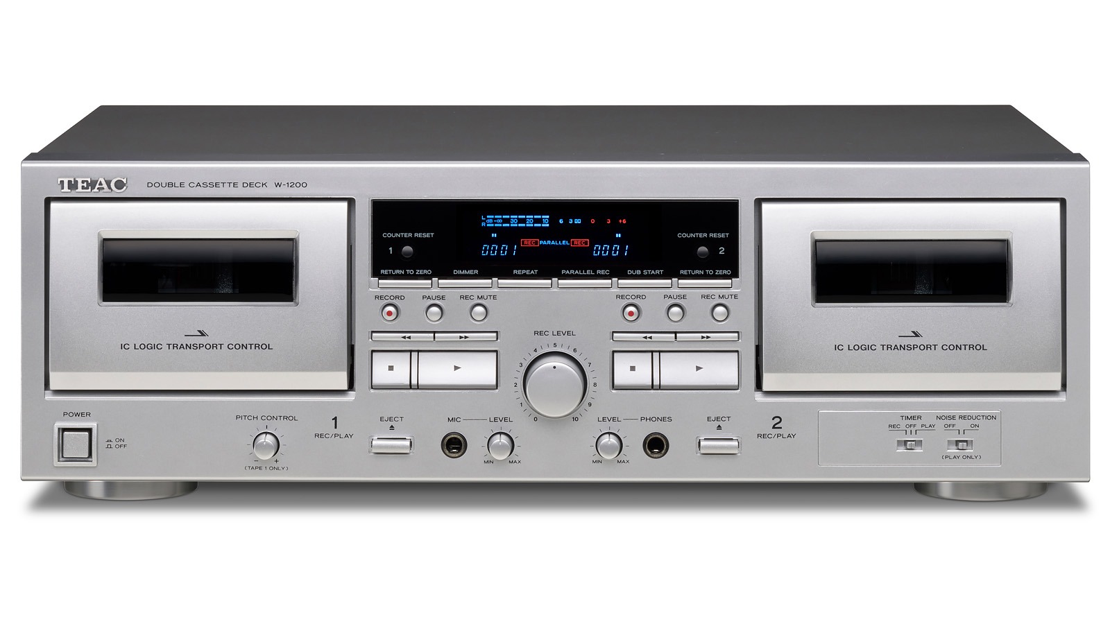 TEAC W-1200 Double Cassette Deck