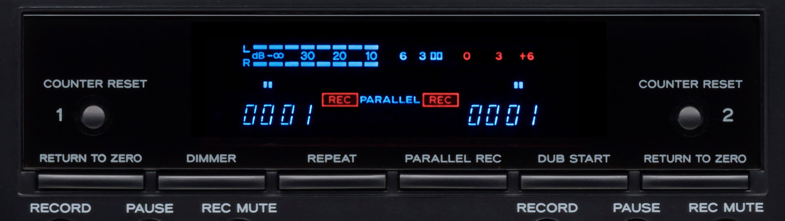 TEAC W-1200 Double Cassette Deck