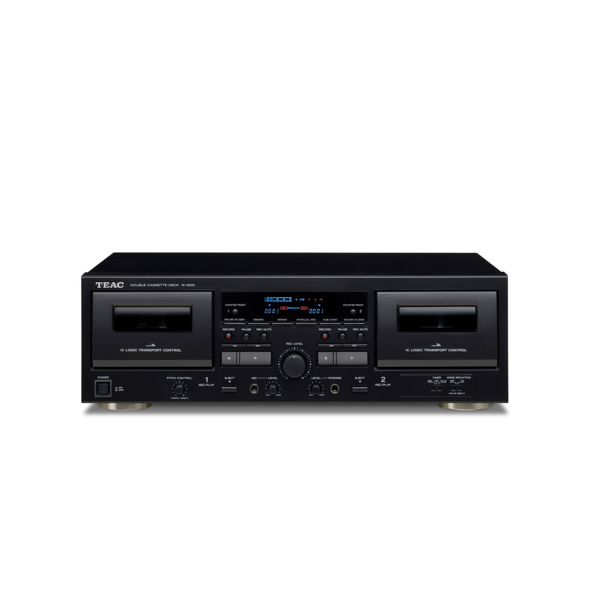 TEAC W-1200 Double Cassette Deck