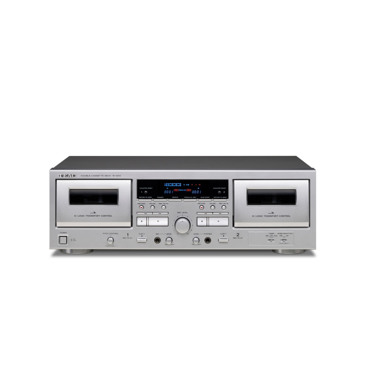 TEAC W-1200 Double Cassette Deck